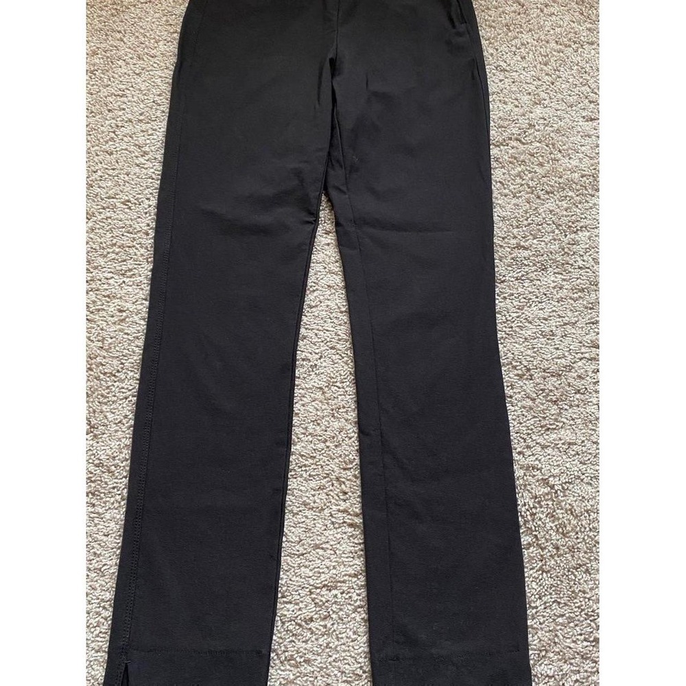 Athleta Wander Slim Ankle Pants Size 0 Black Golf s15